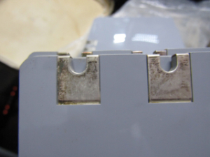 電界強度測定器 ループアンテナ 凹み 傷 擦れ 汚れ 錆