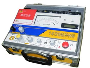 高電圧絶縁抵抗計 ハイビットメガ