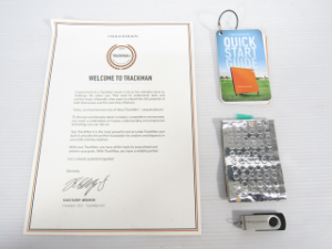 ゴルフ弾道測定器 トラックマン TRACKMAN 初期付属品