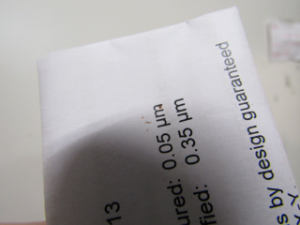 レニショー RENISHAW 精度成績書 汚れ